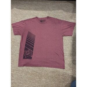 Cinch Authentic Classic Western Brand Maroon T-Shirt Mens  XL